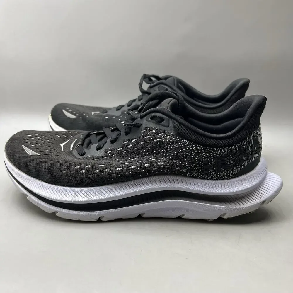 Hoka One One Kawana Running Shoes Women Size 8.5 Black Mesh Comfort Low Sneakers